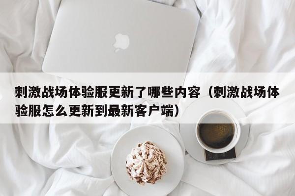 刺激战场体验服更新了哪些内容（刺激战场体验服怎么更新到最新客户端）