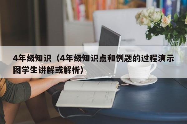 4年级知识（4年级知识点和例题的过程演示图学生讲解或解析）