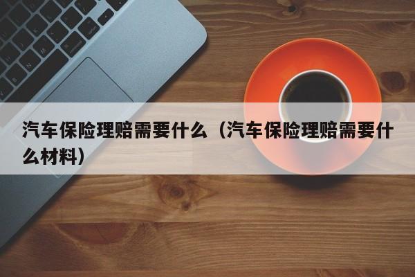 汽车保险理赔需要什么（汽车保险理赔需要什么材料）