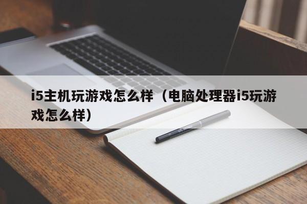 i5主机玩游戏怎么样（电脑处理器i5玩游戏怎么样）