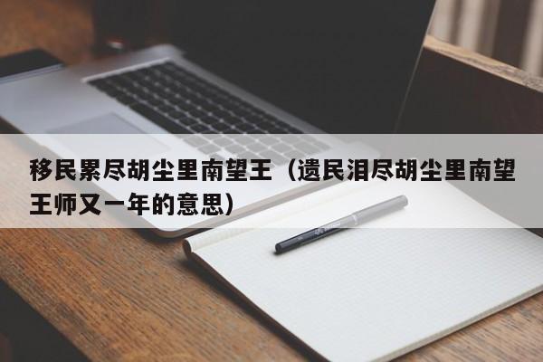 移民累尽胡尘里南望王（遗民泪尽胡尘里南望王师又一年的意思）