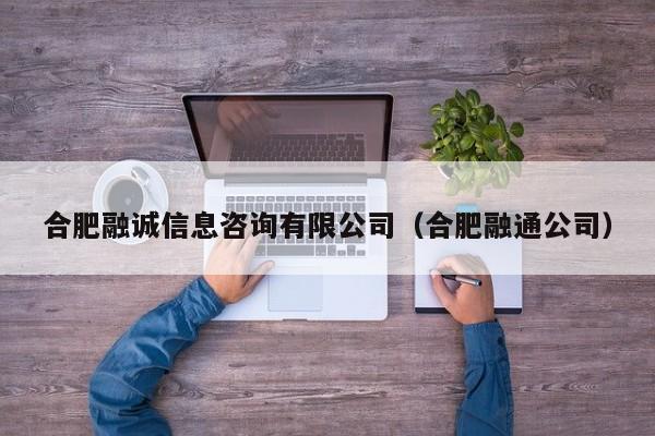 合肥融诚信息咨询有限公司（合肥融通公司）