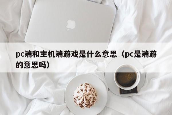 pc端和主机端游戏是什么意思（pc是端游的意思吗）