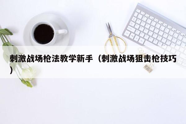 刺激战场枪法教学新手（刺激战场狙击枪技巧）