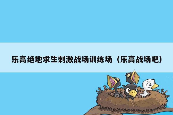 乐高绝地求生刺激战场训练场（乐高战场吧）
