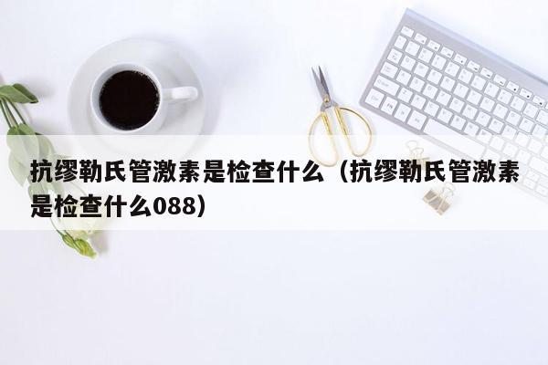 抗缪勒氏管激素是检查什么（抗缪勒氏管激素是检查什么088）