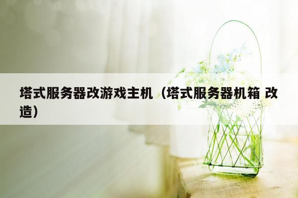 塔式服务器改游戏主机（塔式服务器机箱 改造）