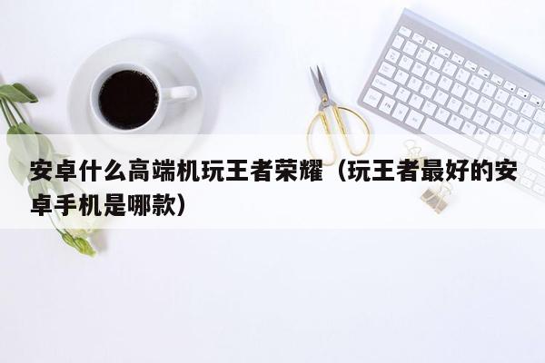 安卓什么高端机玩王者荣耀（玩王者最好的安卓手机是哪款）