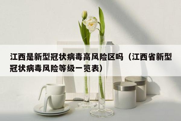 江西是新型冠状病毒高风险区吗（江西省新型冠状病毒风险等级一览表）